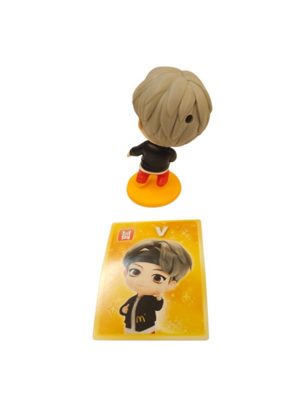 McDonalds TinyTAN BTS K-Pop Happy Meal Toy Lot Figures RM Jimin V j-hope Cards - Picture 5 of 12